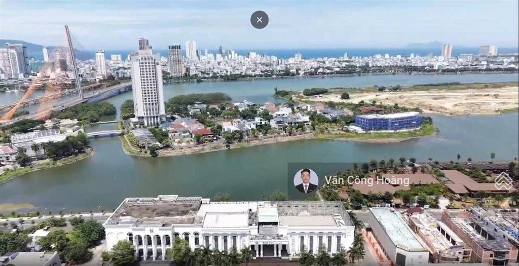 Lô góc 2mt hoa hậu đường 2/9 và tiểu la  trung tâm phố hải châu  250m2 ngang 10m  vị trí đắc địa