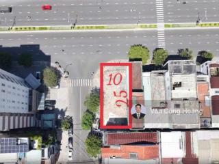 Lô góc 2mt hoa hậu đường 2/9 và tiểu la  trung tâm phố hải châu  250m2 ngang 10m  vị trí đắc địa