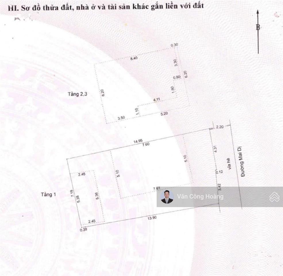 Mặt tiền mai dị ngay tiểu la, chợ hòa cường  110m2 ngang 7.5m  sẵn dòng tiền  giá 11.5 tỷ