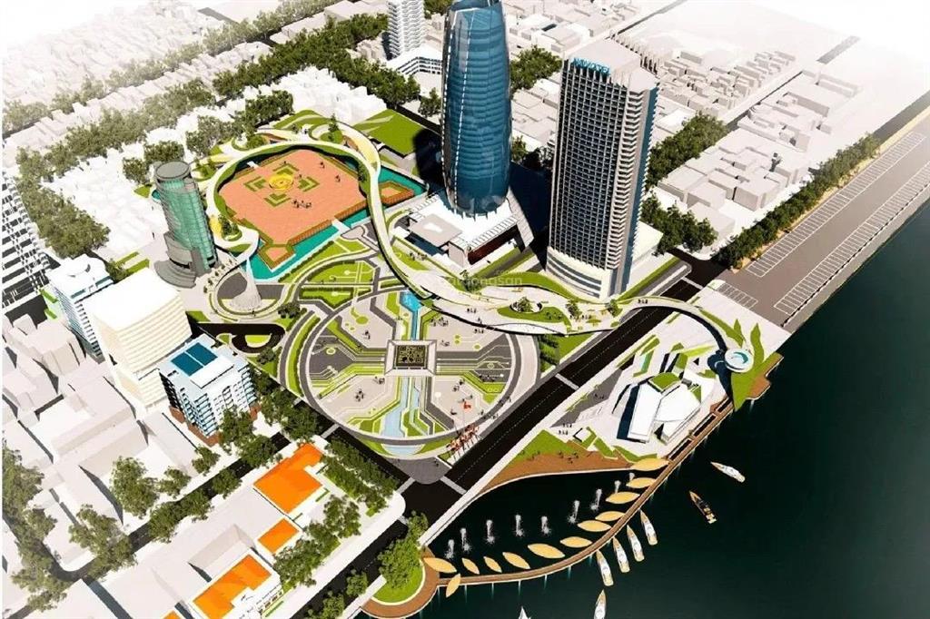 Tòa building 9 tầng ngay lõi phố chợ hàn, quảng trường sông hàn  dòng tiền thuê 350 triệu/tháng