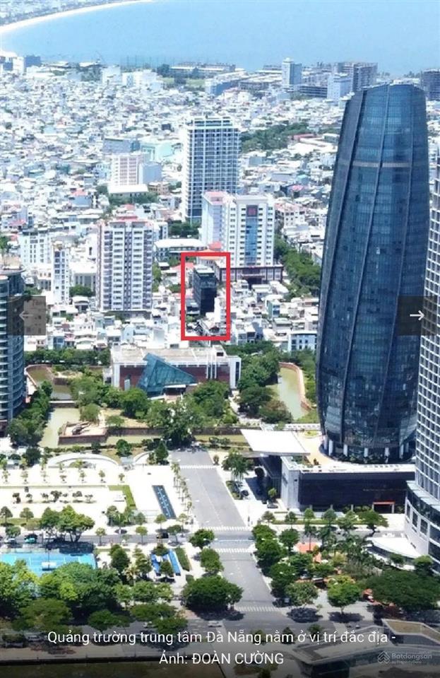 Tòa building 9 tầng ngay lõi phố chợ hàn, quảng trường sông hàn  dòng tiền thuê 350 triệu/tháng