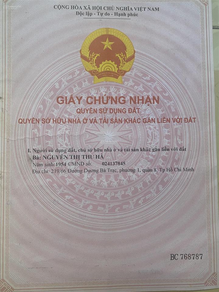Bán nhà riêng mới đẹp năm tầng, dtsd gần 300m2 sát cầu nguyễn văn cừ p1 q8, trung tâm