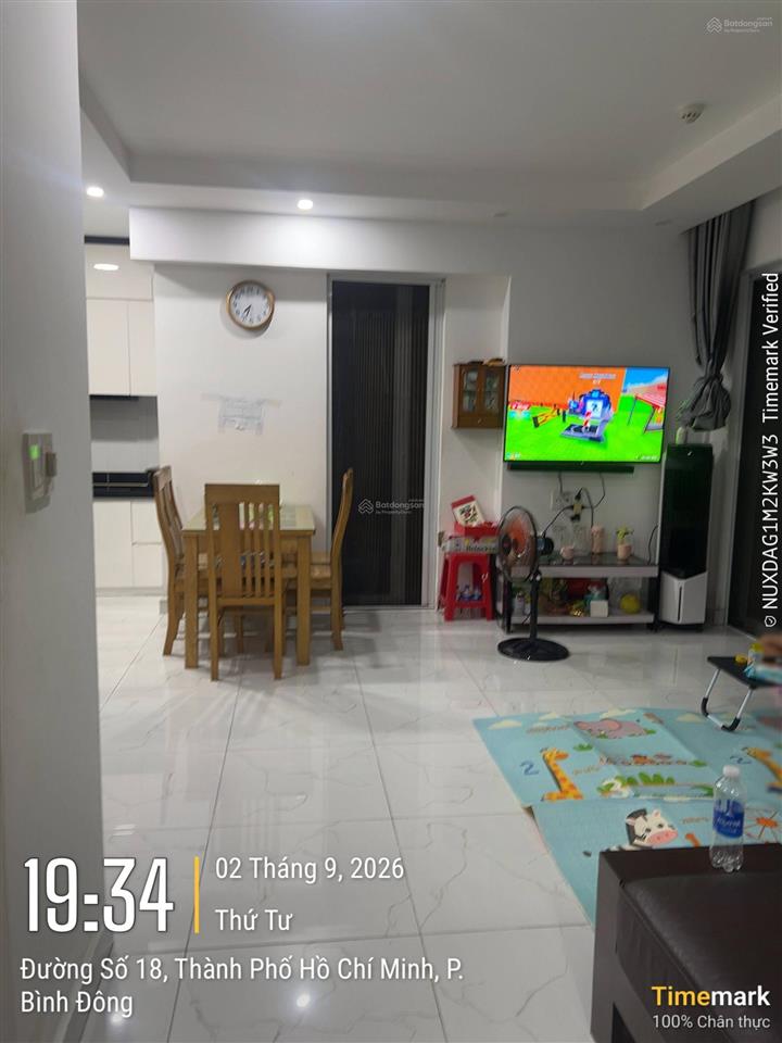 Bán căn hộ chung cư conic riverside, 2pn1wc, có sổ hồng, hỗ trợ vay nh giá 2.8 tỷ   0979 695 ***