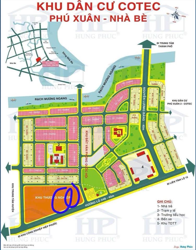 Bán lô đất kdc cotec phú xuân a1023