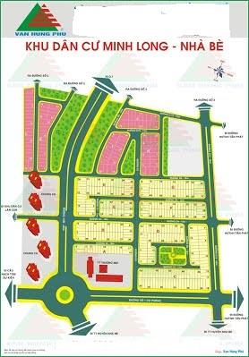 Bán đất minh long nhà bè 6mx19m, đường 16m thông ra nguyễn lương bằng, lô f37. chính chủ