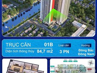 Bán ch bluegem tower 85,4m2 giá siêu hời 6,1 tỷ tại nguyễn bặc, tứ hiệp, thanh trì, hà nội