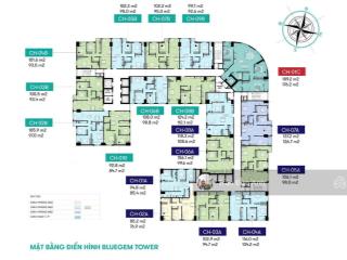 Bluegem tower căn góc 3 ngủ 85,4 m2, hàng hiếm chỉ 6,467 tỷ