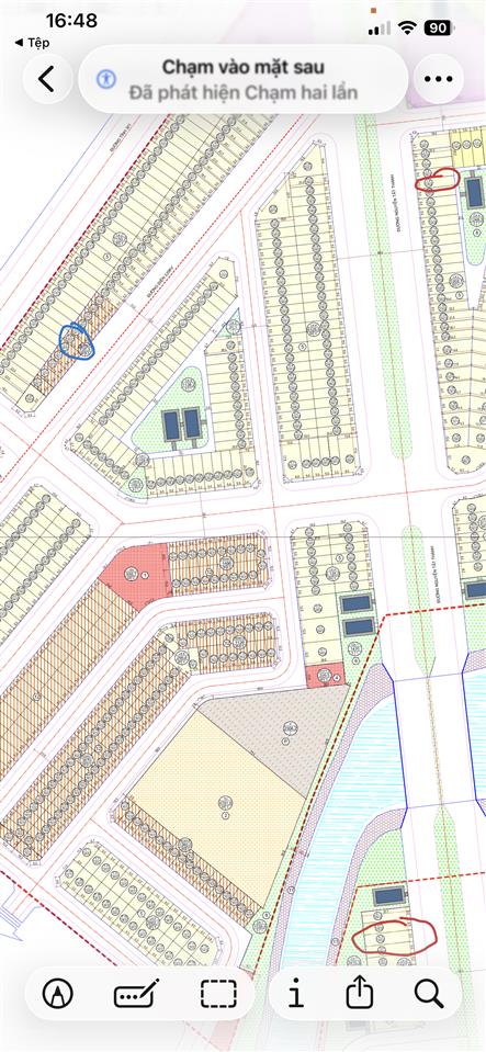 Duy nhất độc nhất 1 lô đất 77m2 mt 5m hướng đông nam lưu không 10m trước nhà cực phẩm ạ
