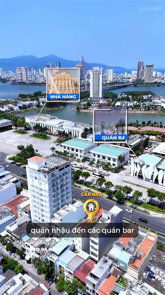 Bán siêu phẩm mặt tiền đường 2/9, tầng hầm, thang máy,view pháo hoa, sông hàn, vừa ở vừa kinh doanh