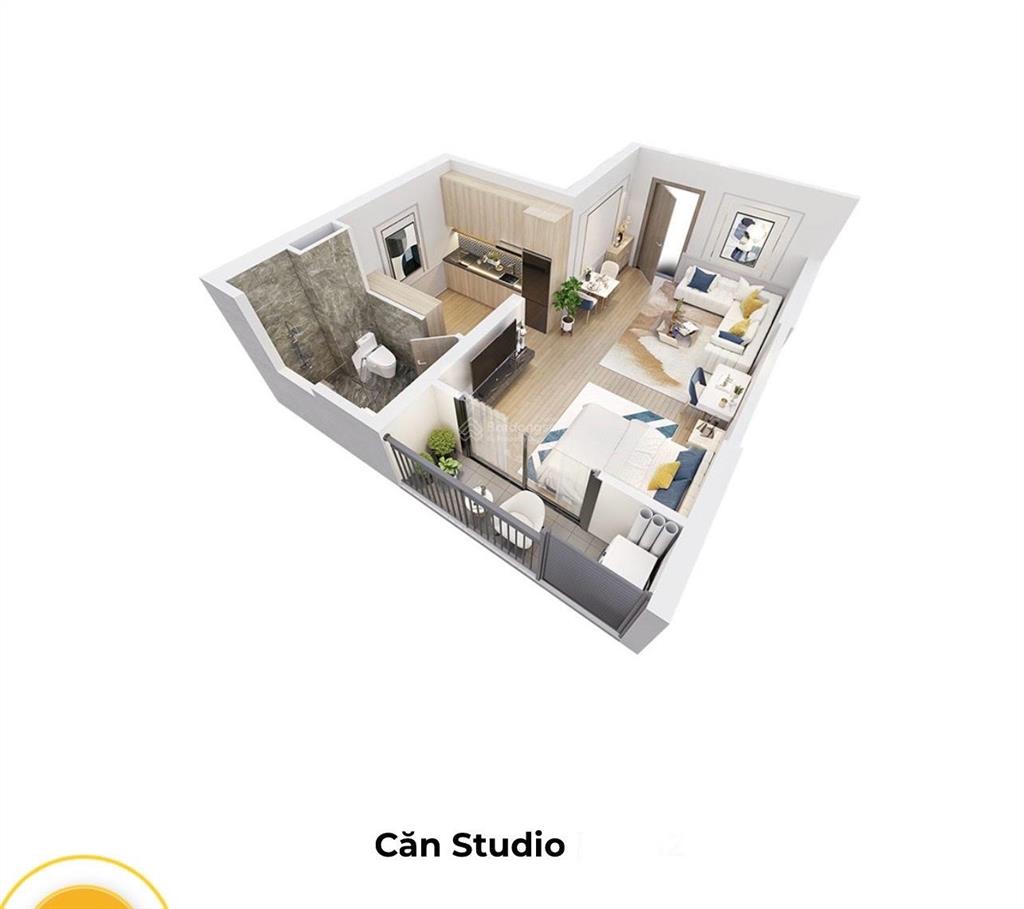 Căn hộ zurich 3,12 tỷ, 41,8m2 tại the zurich  vinhomes ocean park, gia lâm, hà nội