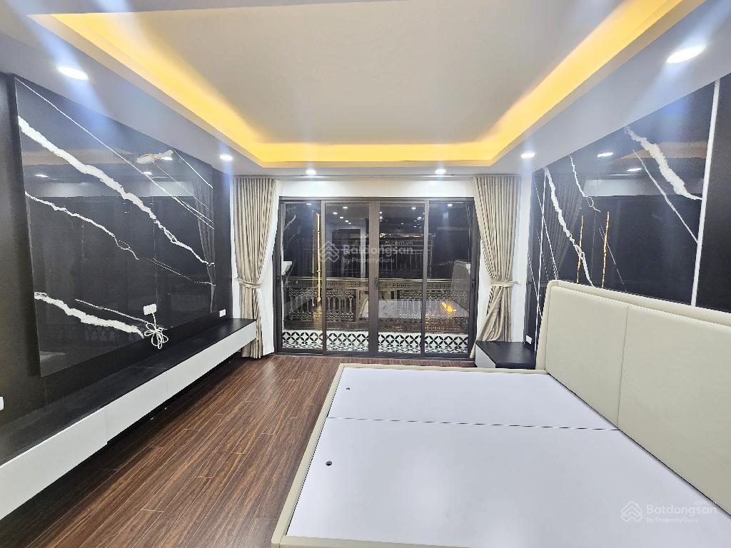 Bán nhà pl đền lừ, 90m2 x 5 tầng, mt 5m, vỉa hè, 3 ô tô tránh, 26 tỷ