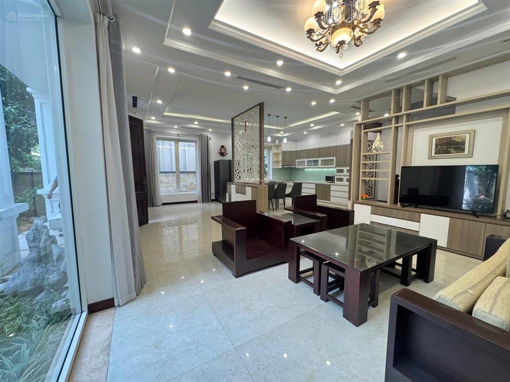 Cho thuê song lập 166m 40 triệu/tháng riverside long biên phân khu anh đào nội thất full cao cấp