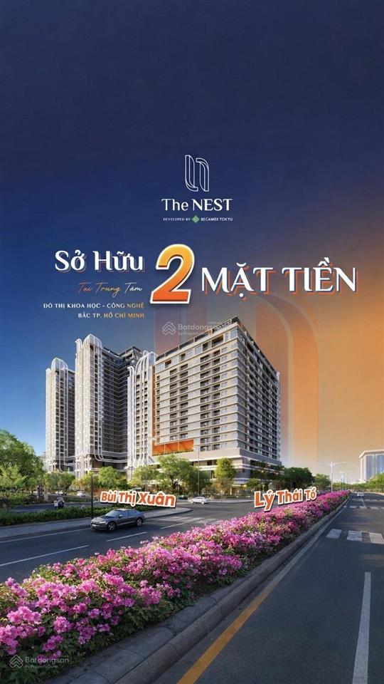 Mức giá từ 2.x tỷ sở hữu căn hộ trung tâm thành phố mới bình dương