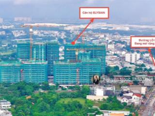 Elysian 1pn 53m2 view hồ bơi ax.06  giá 3tỷ8 (all in), tầng cao