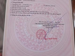 Kđt mỹ phước 3, chủ kẹt tiền hạ giá 100tr bán gấp 1 trong 2 dãy trọ (4p + 1 kiot)