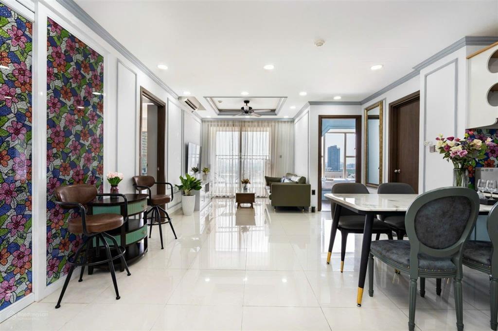Cho thuê 3pn cc saigon royal 35 bến vân đồn, phường 12, quận 4 diện tích 105m2 3pn 2wc