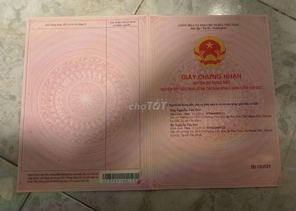 BÁN ĐẤT ngang 25 mét MẶT TIỀN ĐƯỜNG NHỰA 792 AN PHÚ, CỦ CHI, TPHCM