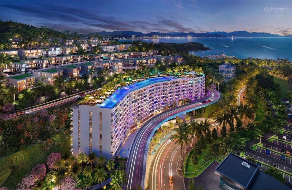 Căn hộ trực diện biển trần phú, nha trang  sổ đỏ lâu dài, bàn giao full nội thất