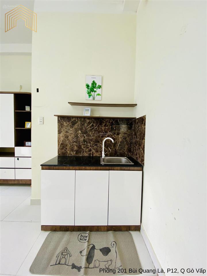 Căn hộ full nội thất có ban công  127 bùi quang là, gò vấp