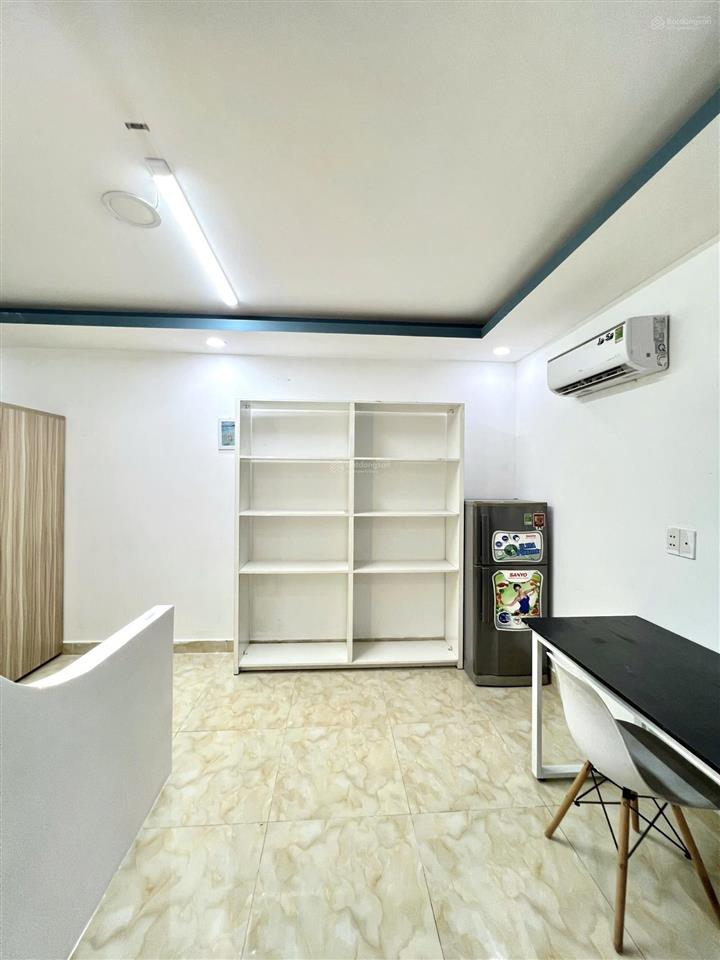 Không gian sống tinh tế tại bình trưng tây  studio full nội thất có vách ngăn riêng