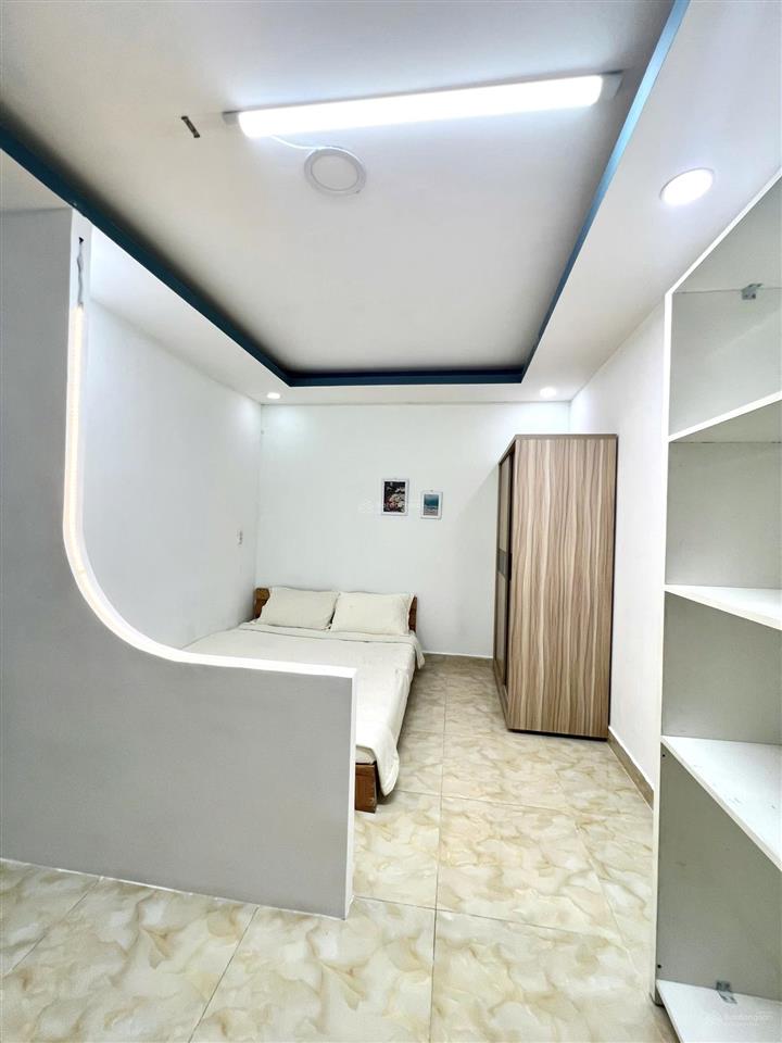 Không gian sống tinh tế tại bình trưng tây  studio full nội thất có vách ngăn riêng