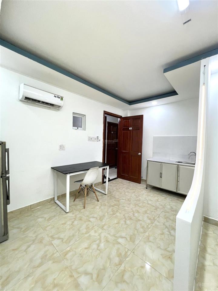 Không gian sống tinh tế tại bình trưng tây  studio full nội thất có vách ngăn riêng