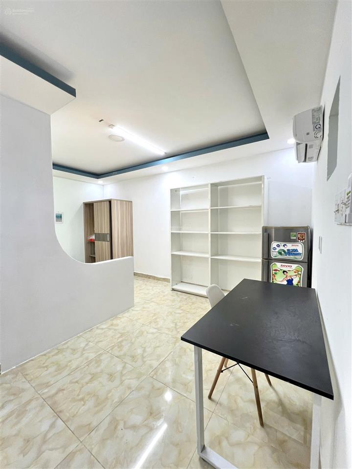 Không gian sống tinh tế tại bình trưng tây  studio full nội thất có vách ngăn riêng