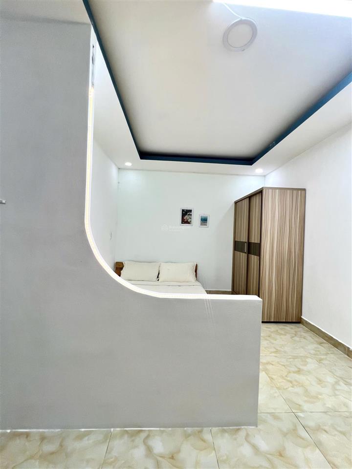 Không gian sống tinh tế tại bình trưng tây  studio full nội thất có vách ngăn riêng