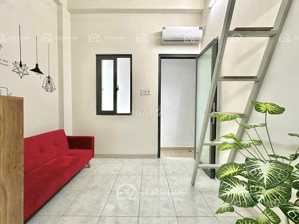 phòng trọ có gác, giờ tự do, không chung chủ, khoá vân tay