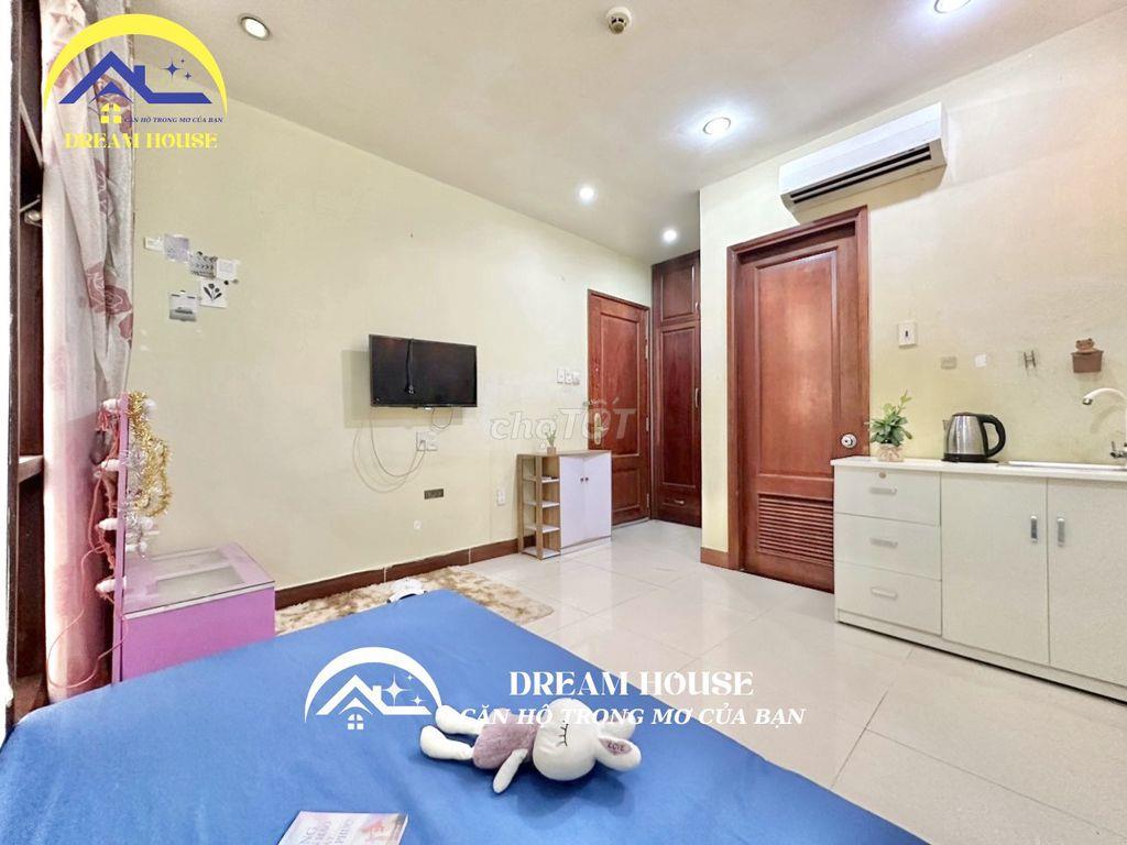 phòng studio full nội thất, giờ giấc tự do, thang máy, khoá vân tay