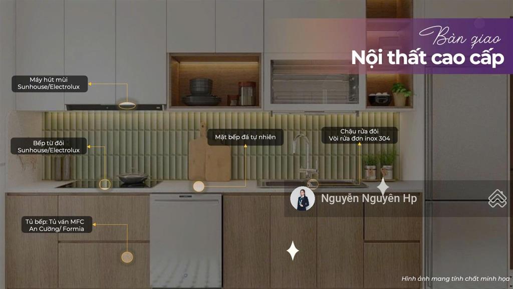Mia center point 2pn view biển, tầng cao, bàn giao full nội thất liền tường, chiết khấu lên đến 6%