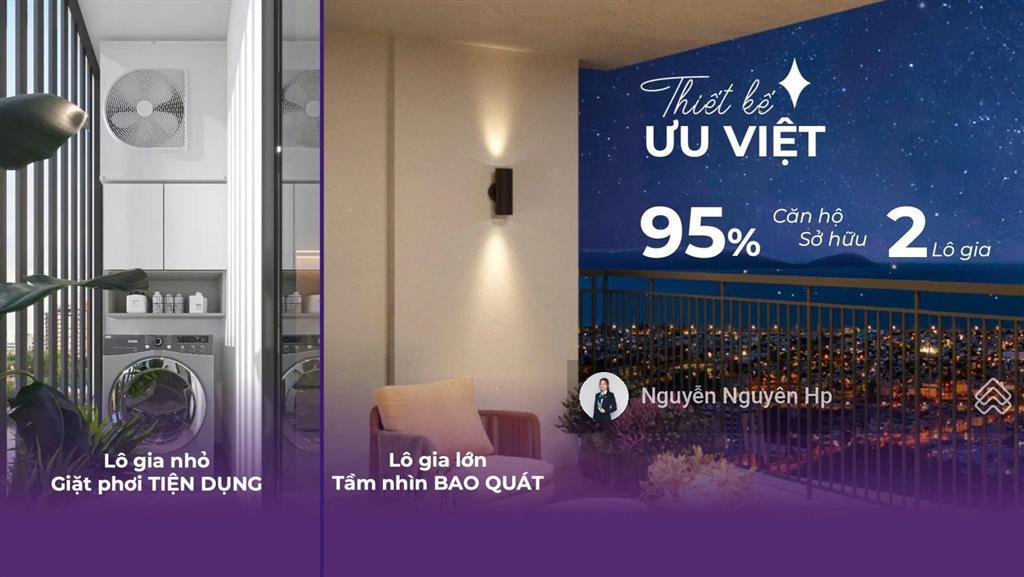 Mia center point 2pn view biển, tầng cao, bàn giao full nội thất liền tường, chiết khấu lên đến 6%