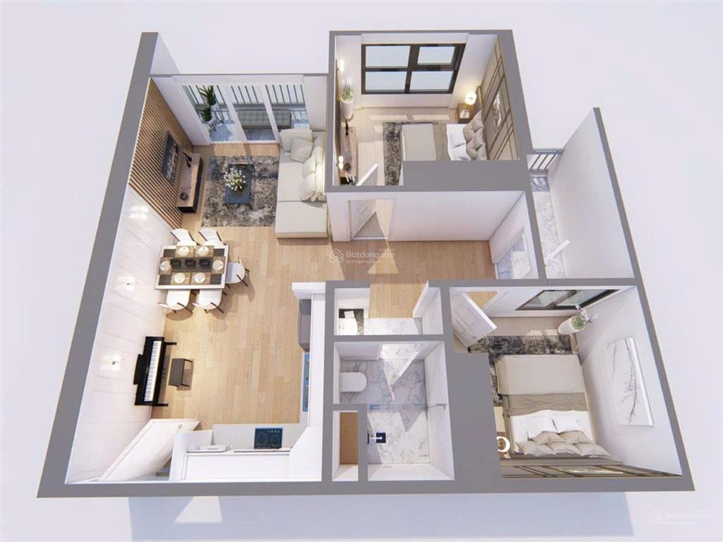 Sun cora tower  căn hộ 1br+ (54,4m2) thanh toán chỉ 850 triệu nhận nhà, hỗ trợ vay đến 70% & 0% ls