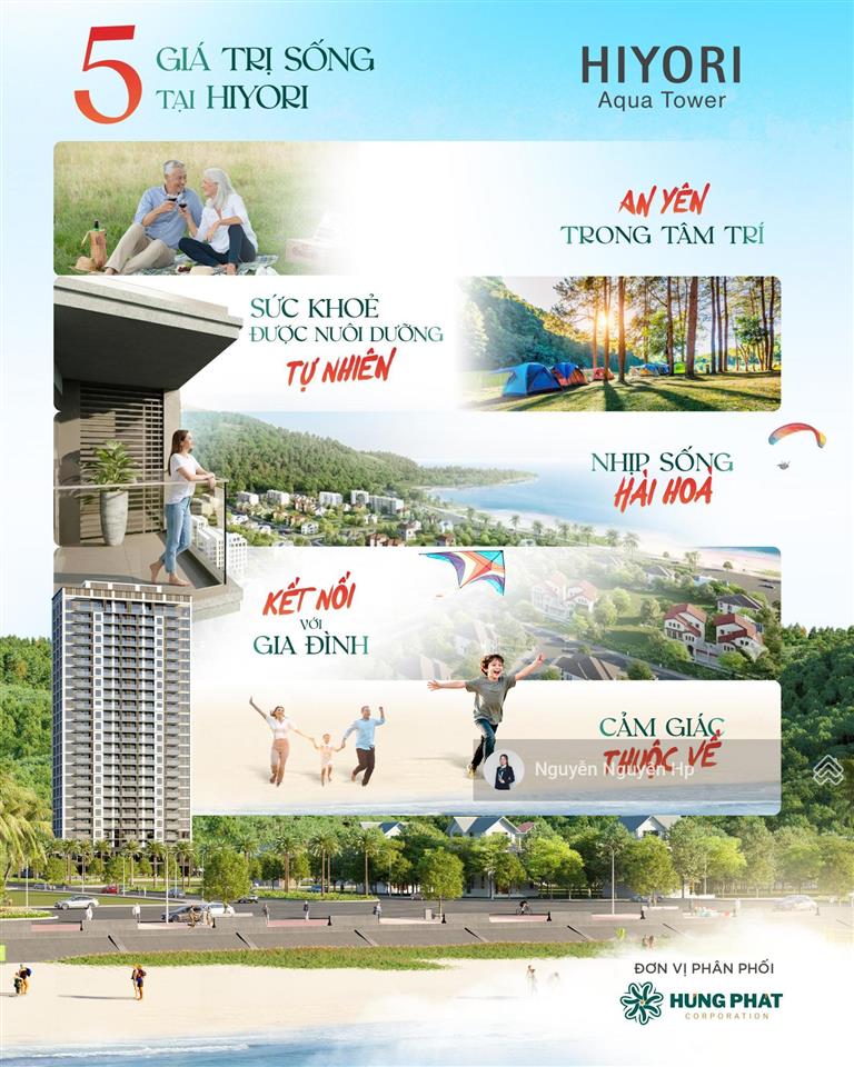 Penthouse hiyori aqua tower đà nẵng, view trực diện biển, giá gốc cdt