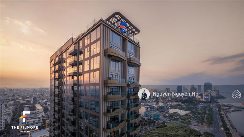 Penthouse the filmore da nang  218,8m2  view trực diện sông hàn, biển, pháo hoa  giá gốc cđt