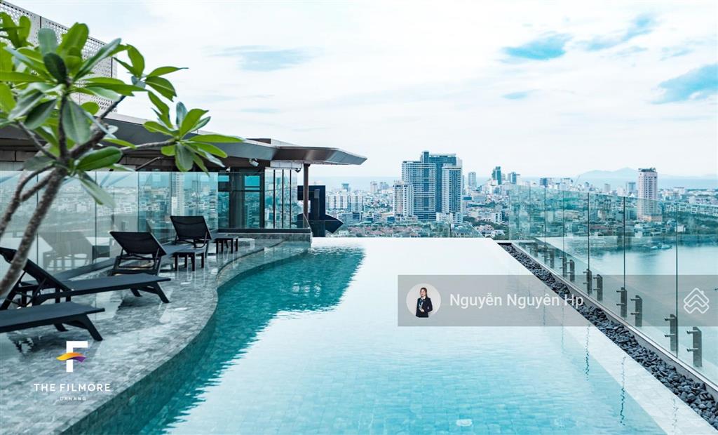 Penthouse the filmore da nang  218,8m2  view trực diện sông hàn, biển, pháo hoa  giá gốc cđt
