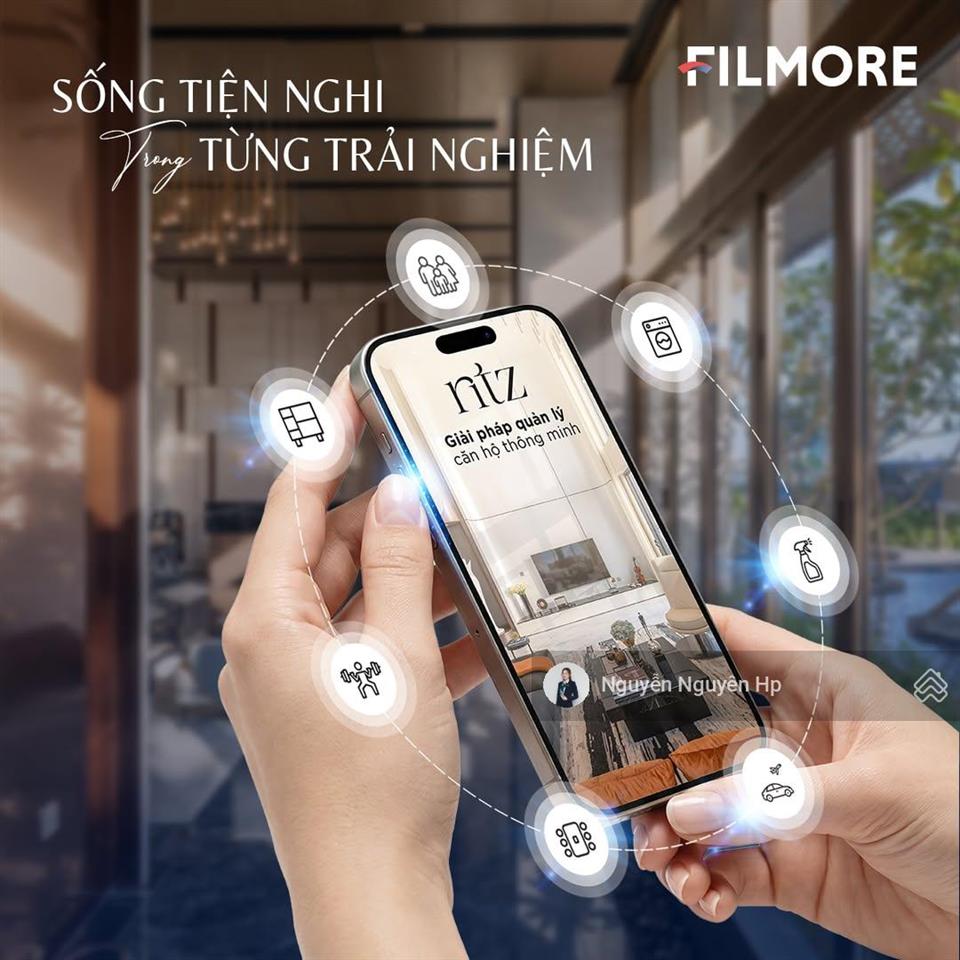 Penthouse the filmore da nang  218,8m2  view trực diện sông hàn, biển, pháo hoa  giá gốc cđt