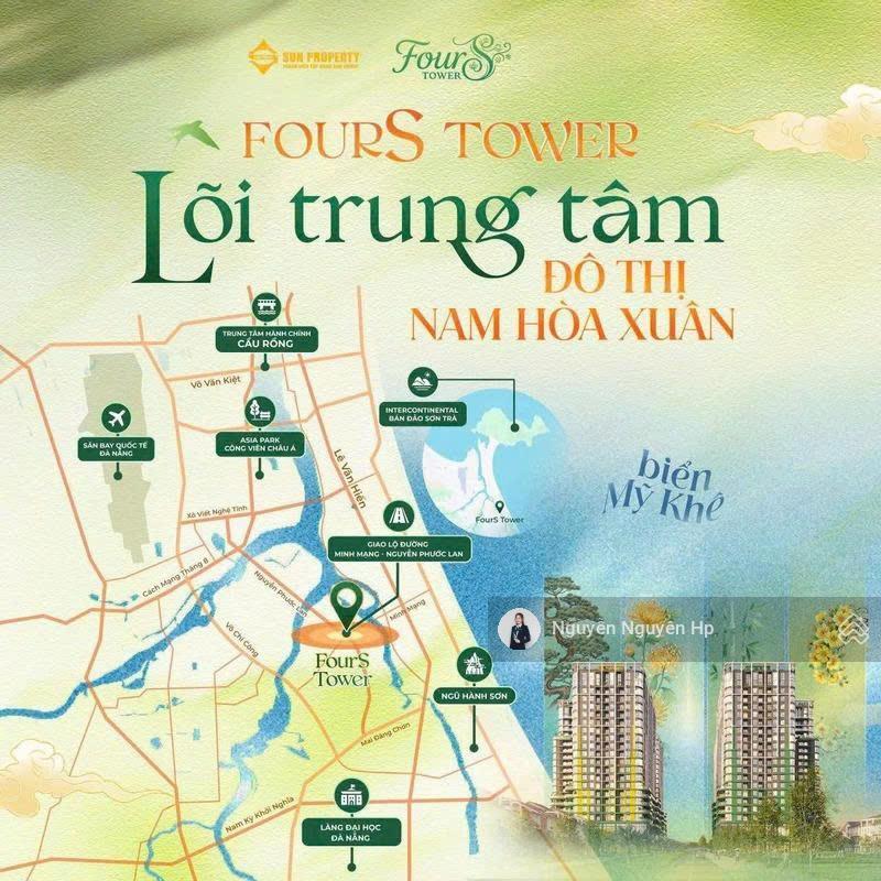 Hàng ngoại giao fours tower (f1)  chiết khấu lên đến 28,5%  htls 0% đến 30 tháng