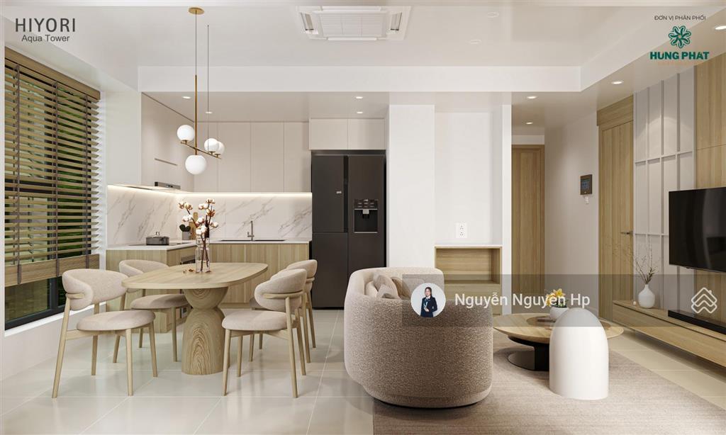 2pn hiyori aqua tower  view biển sơn trà, bàn giao tiêu chuẩn nhật, cách biển 300m
