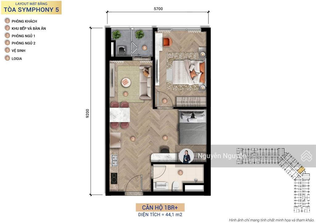 Ra mắt căn hộ symphony 5  giá chỉ từ 2,x tỷ  htls đến 30 tháng