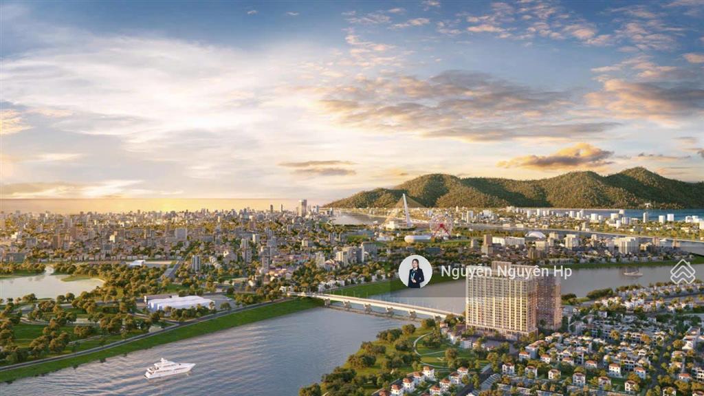 Căn 1br+ (54,2m2) spana tower đà nẵng  view sông  giá full chỉ 3,1 tỷ  htls 0% đến 30 tháng