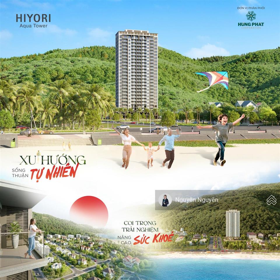 Bán căn 2pn hiyori aqua tower cách biển 300m giá 4,21 tỷ  hỗ trợ vay 70%