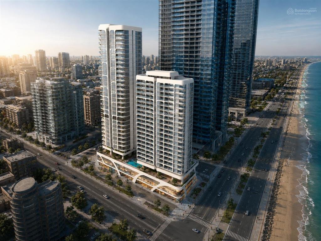Bán penthouse times square đà nẵng 202m², 3pn, tầng 30, view trực diện biển mỹ khê, giá 58,47 tỷ.