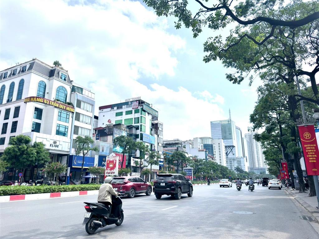 Bán nhà mặt phố trung hòa, trần duy hưng, cầu giấy, dt 55m2, mt 4,2m, 5 tầng,mặt phố và mặt ngõ oto