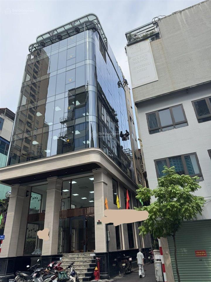 Siêu vip building mặt phố ngã tư sở 3 mặt đường ô tô, 150m2 9 tầng + hầm