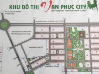 Bán đất nền dự án vạn phúc city trung tâm tp.sông công. giá từ 400triệu/lô.  0395 671 ***