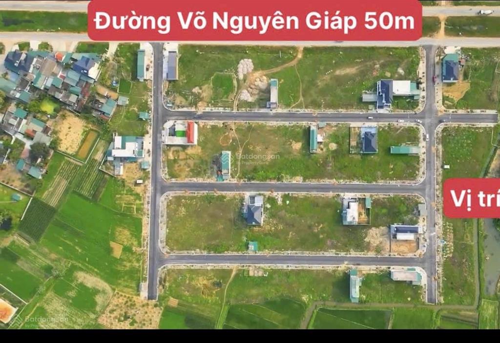 Đón sóng làm đường full làn giai đoạn 2 võ nguyên giáp. dt 105m2, mt 5 giá chỉ 1 tyxx
