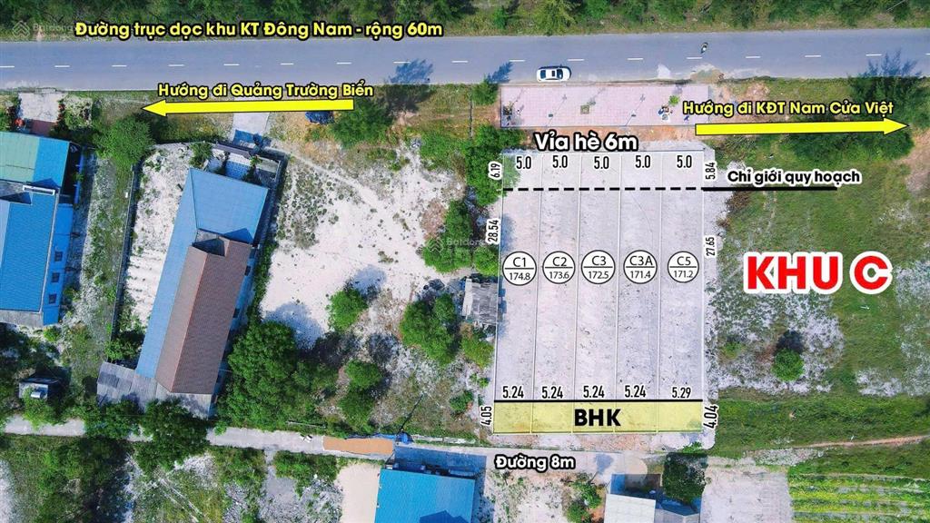 Chính chủ bán mảnh đất sát mặt biển 250m, nằm trên trục đường qh mở 30m, giá 600 triệu ngoại giao.
