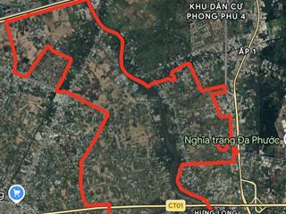Cần bán 10.000m2 đất 22ty giảm còn 14ty5 quy đức bình chánh cách vinhome 1.100ha bình chánh 1km
