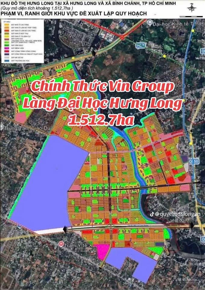 10.000m2 đất hưng long 22tỷ giảm còn 16tỷ gửi ae môi giới 2% cách vin hơn 1km 100m mặt sông